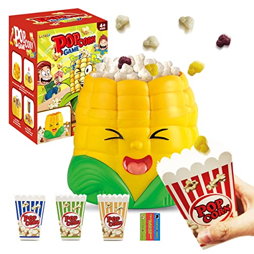LAFALA Kids Board Games for Family Night Party Games Who gets Most Popcorn Board Game for Adults and Kids 812 24 PlayersEasters Day Halloween Christmas Party Game - Image 1