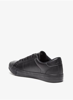 Lee Cooper حذاء رياضي Monotone منخفض الكاحل للرجال مع إغلاق برباط  - Image 2