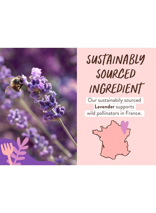 Babo Botanicals حمام فقاعات مهدئ باللافندر 2 في 1 وغسول - البابونج واللافندر المريح - معتمد من EWG - نباتي - لجميع الأعمار - معطر بزيت اللافندر الأساسي - Image 4
