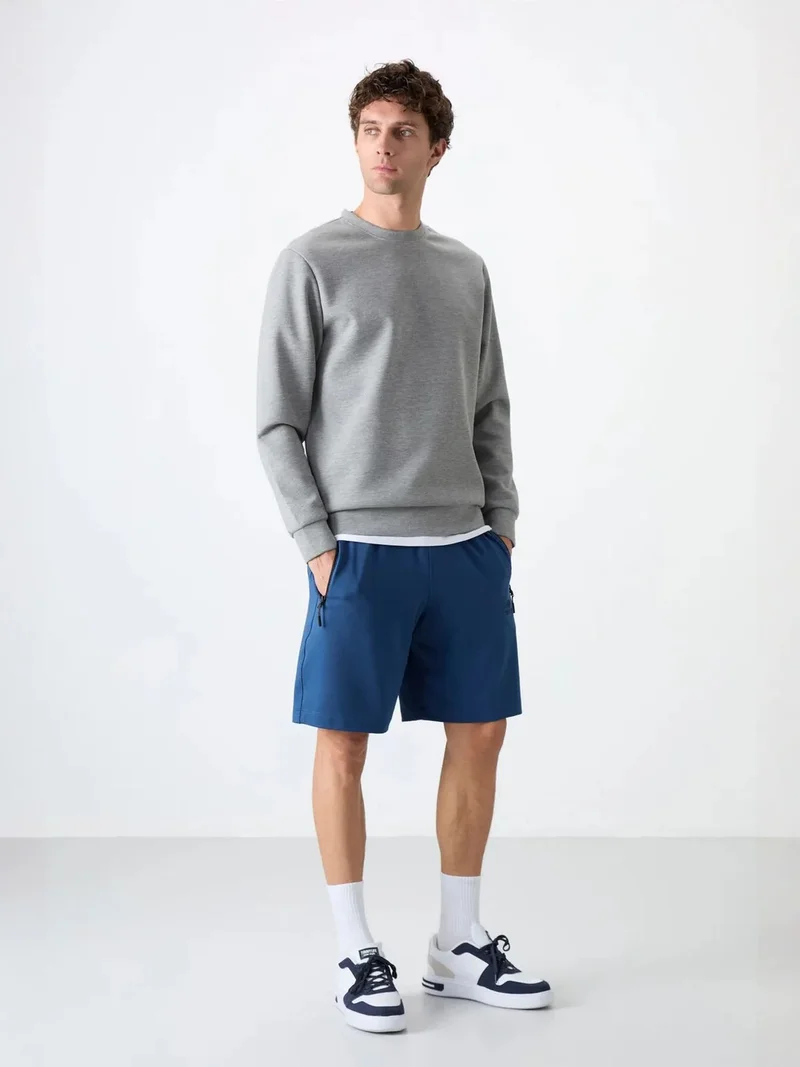 تومي لايف TOMMY Men's Regular-fit Knit Sweat Shorts