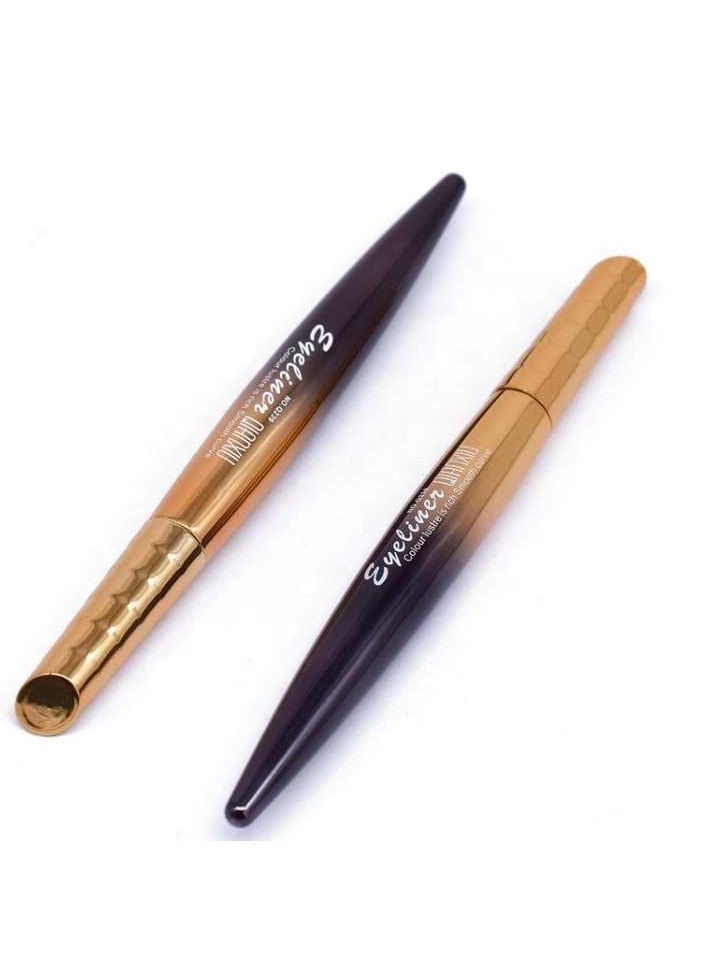 QIANXIU - Rich Smooth Curve Eyeliner Colour Luster 2 Pcs - Image 1