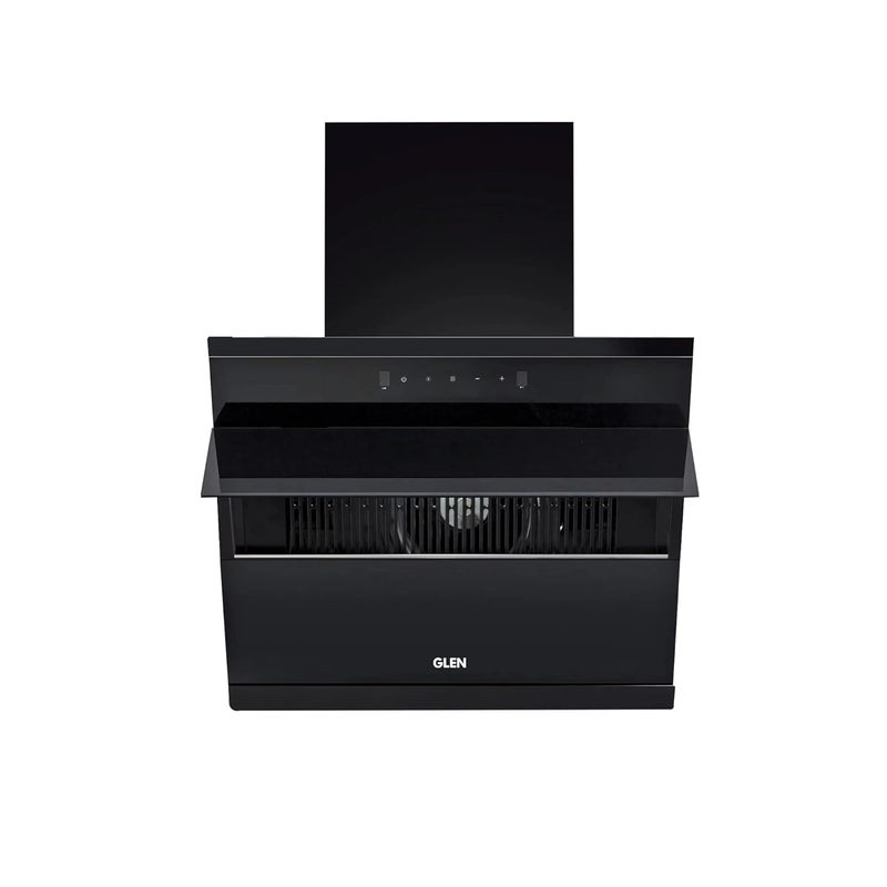 GLEN Glen Auto Clean Glass Filterless Chimney With Touch Controls With Motion Sensor Wave And Start 1200 M3H 60Cm 1 Year On Product 5 Year On Motor Black 6073SXAC60  - Image 1