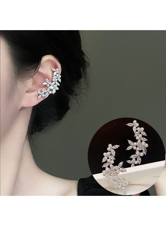 pincai Earrings 2025 Earrings For Women, Elegant And High-end, Youthful And Light Luxury, Imitation Pearl, Elegant Ear Cuffs, Versatile For Women - Image 2