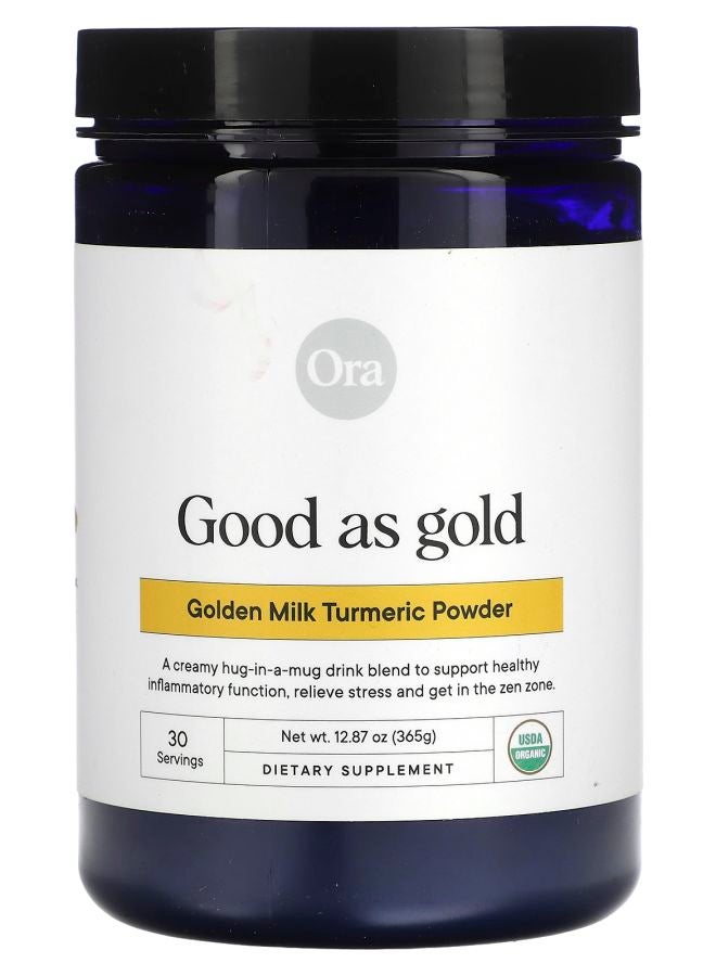 Good As Gold Golden Milk Turmeric Powder 12.87 oz (365 g)