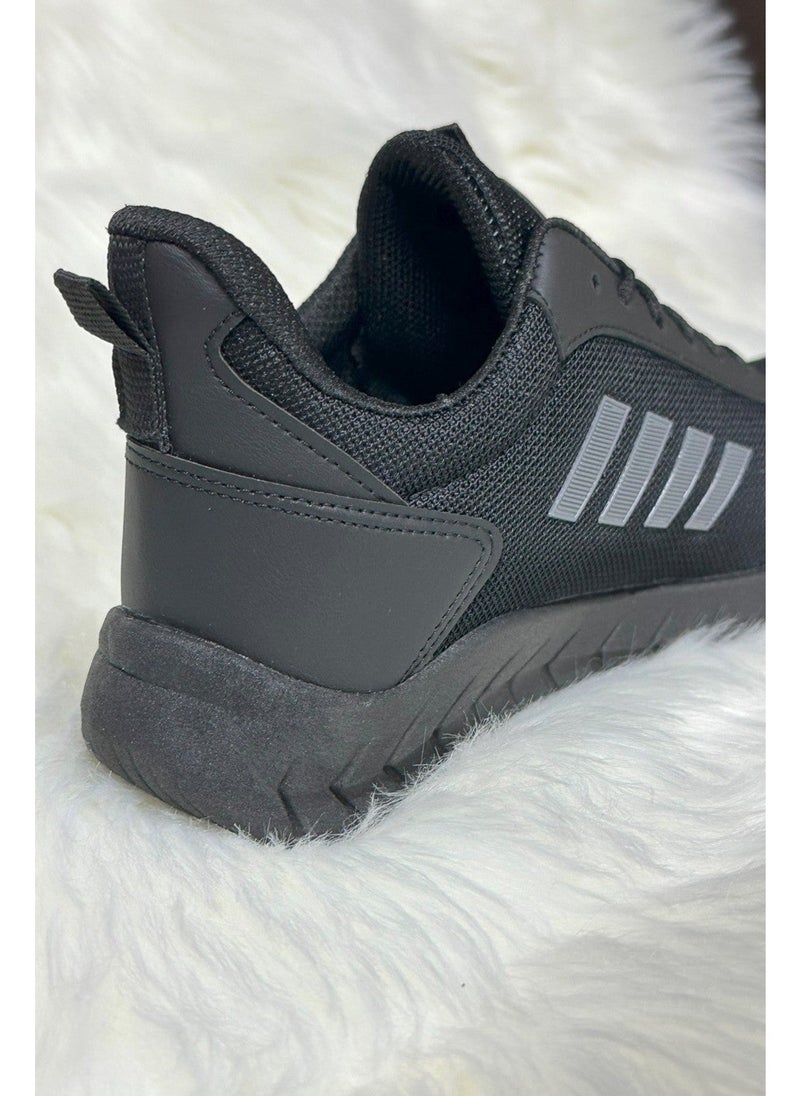 Nstil Daily Men's Sneaker Mesh Laced Comfortable Flexible Stitching Detailed Walking Sports Shoes 1453  - Image 1