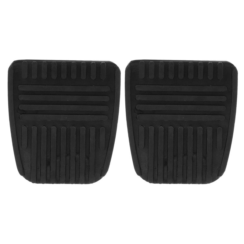 Pedal Covers, Nonslip and Durable Rubber Design for Car Brake and Clutch Pedals - Image 1