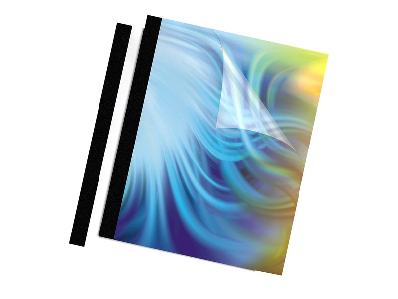 Fellowes 1/8-Inch Thermal Binding Covers, 10-Pack, Black (5222701) - Image 5