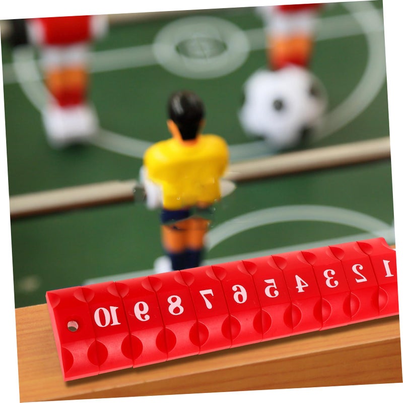 Red Foosball Score Counter Table Soccer Game Accessory 26 5X4X1CM - Image 5