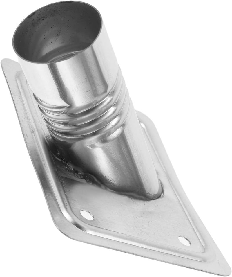 Universal Stainless Steel Broom Handle Adapter Coupler for 1 Inch Telescopic Rod, Threaded Connector for Mop and Broom Handles in Home Cleaning - Image 1