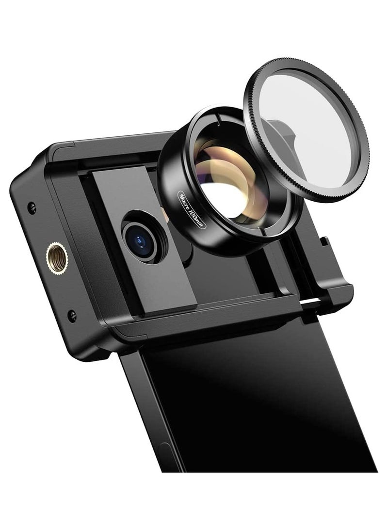 100mm Macro Lens with CPL for SmartphoneHD Macro Photography Lens for iPhone SamsungOneplus Android PhoneFits for Almost ofCell Phone Macro Lens Attachment - Image 1