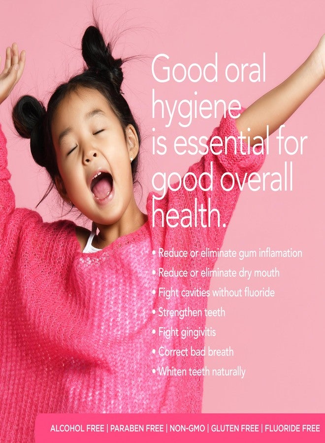 ORL Fluoride-Free, Natural Hydroxyapatite Toothpaste, Organic Xylitol. Helps Strengthen Teeth, Prevent Cavities, Non-Toxic Ingredients. Natural Bubblegum Flavor 4 oz. Made is USA - Image 4