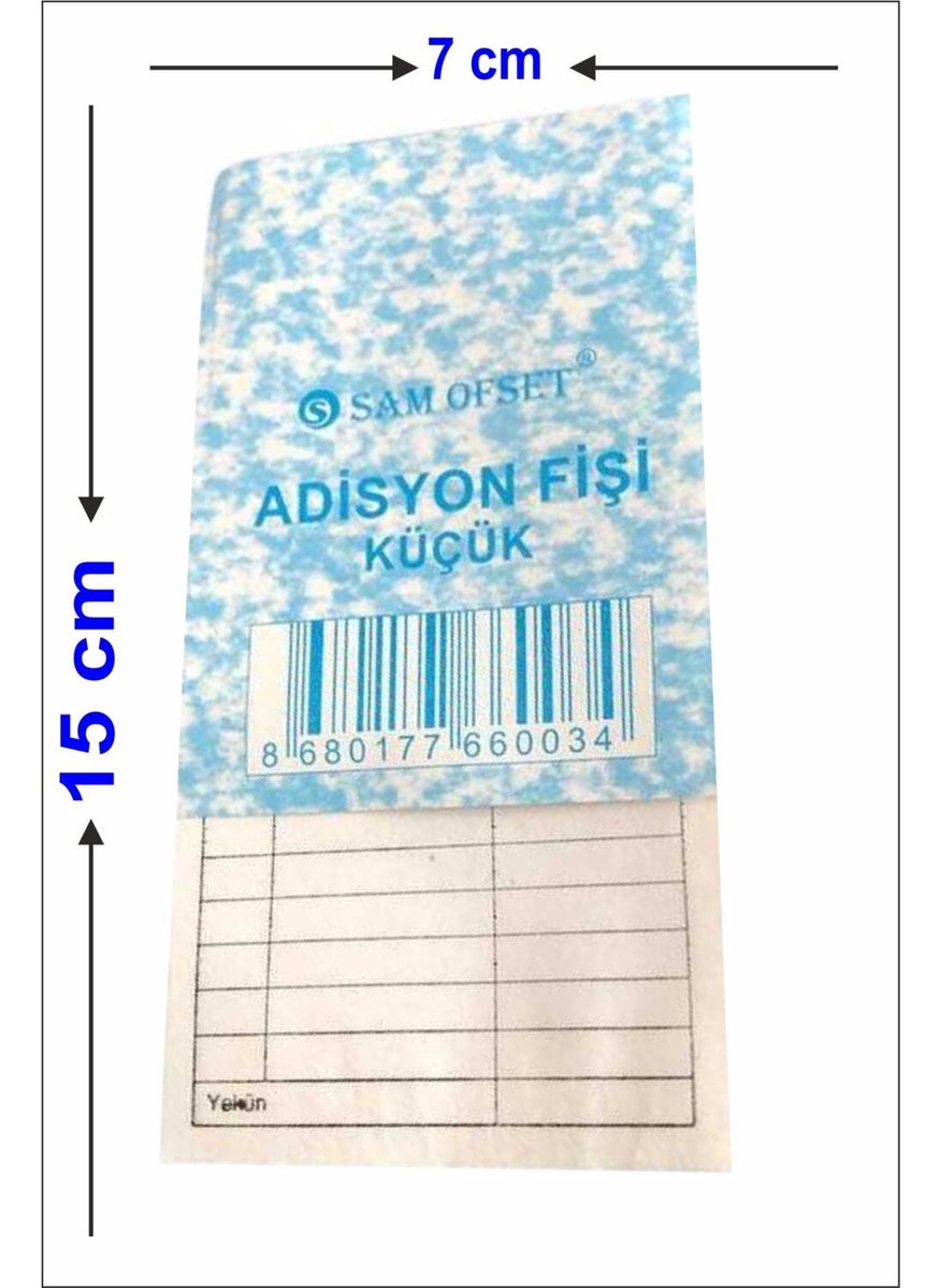 Sam Ofset Sam Billing Receipt, Billing Book 7X15 cm (Small Size) 100 Sheets Numbered  - Image 4