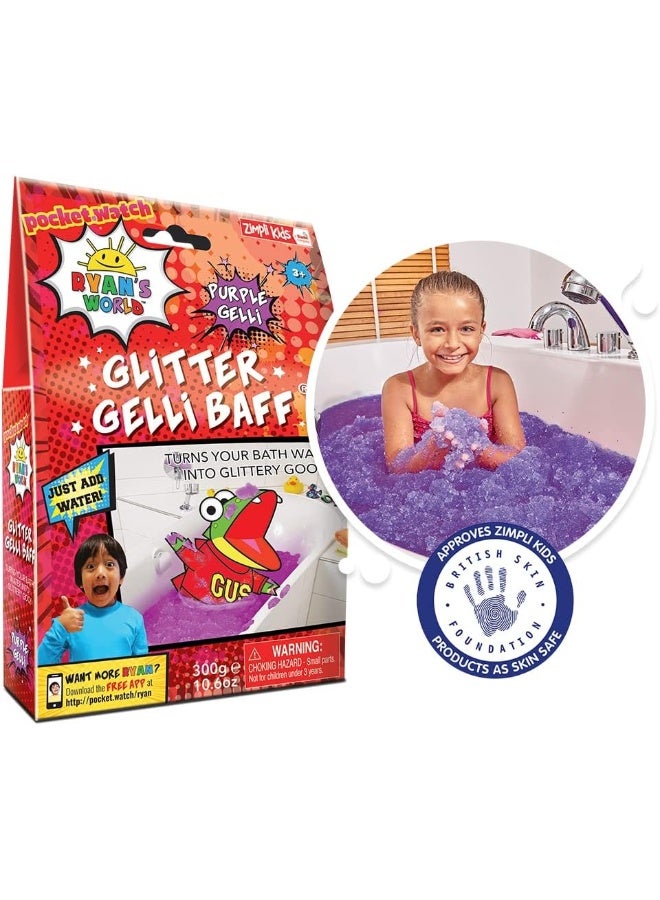 Zimpli Kids جيلي باف عالم ريان بنفسجي، 300غ - Image 1