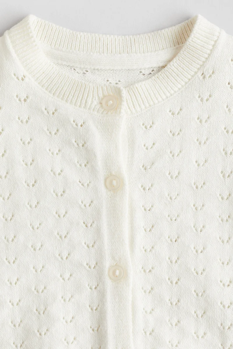 H&M Pointelle-knit cardigan