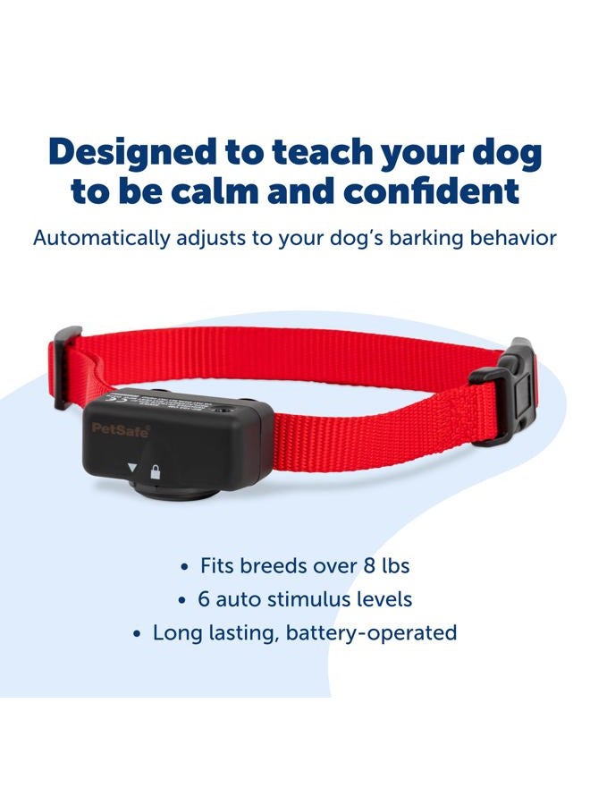 PetSafe Basic Bark Control Collar for Dogs 8 lb. and Up, Anti-Bark Training Device, Waterproof, Static Correction, Canine - Automatic Dog Training Collar to Decrease Barking, PBC-102 - Image 3