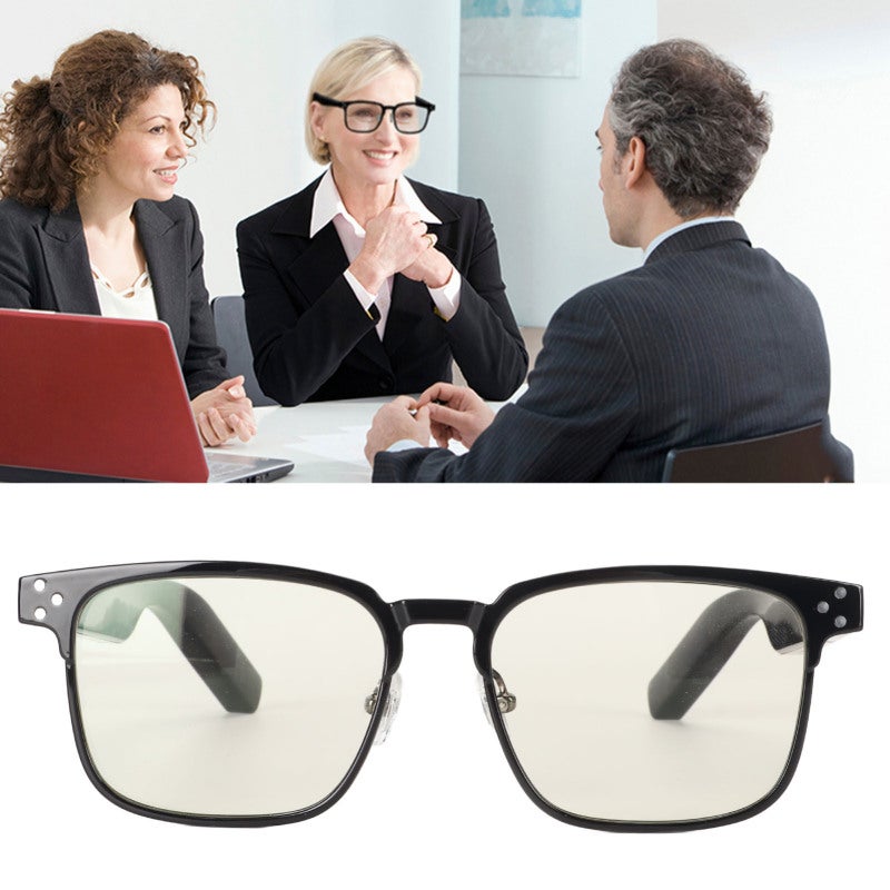 Bluetooth5.3 Smart Glasses: IPX4 Waterproof, Touch Control, Open Ear - Blue Light Blocking, Lossless Sound for Meetings, Gaming, Driving, Travel - Image 2