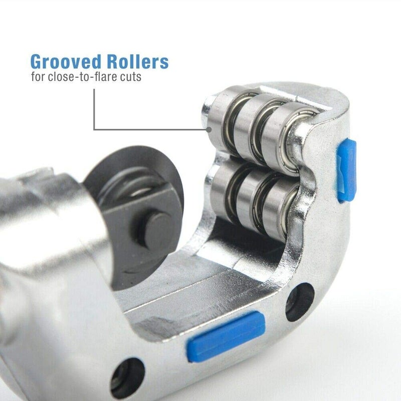 ISC ISC Tube Cutter for Stainless Steel Aluminum Copper Tube Cutting with Gloves Tool CT650 Precise Cuts Versatile Diameter Range Durable Material Portable Design Safety Gloves Included  - Image 3