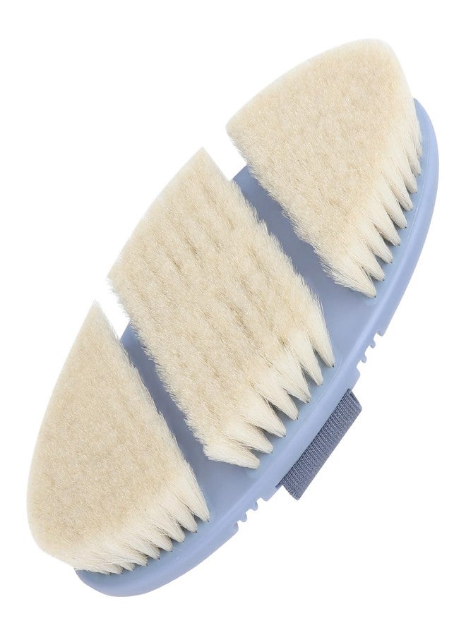  الرسم البياني فرشاة وجه الحصان المرنة، أداة ناعمة مصنوعة يدويًا للعناية بالخيول، لإزالة الأوساخ بشكل احترافي، سهلة الحمل. - Image 1