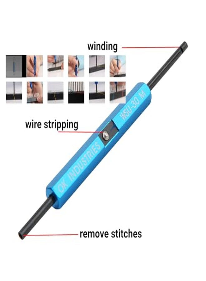 أداة تجريد الأسلاك المعدنية، أداة لف الأسلاك متعددة الوظائف، أداة فك الشرائط، أداة خدمة وإصلاح (wsu-30M) - Image 2