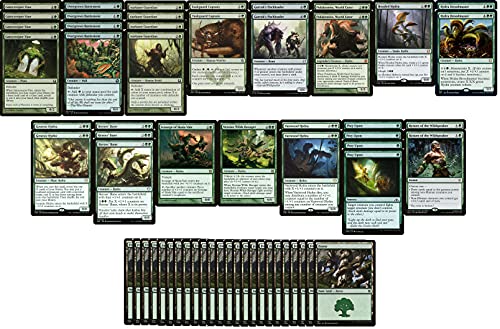 MTG Decks & More Elite Hydra Deck  Mono Green  Huge Creatures  Modern Legal  Custom Built  Magic The Gathering  MTG  60 Card - Image 1