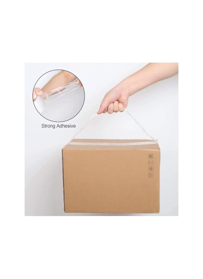 PROMASS promass 6 pcs (60 YARD LENGTH) BOPP Clear Packing Tape, Heavy Duty Clear Packing Tape - 2 Inch (5CM) x 60 Yard (55M) Roll - 50 Microns Strong Adhesive for Sealing Boxes, Moving Supplies  - Image 3