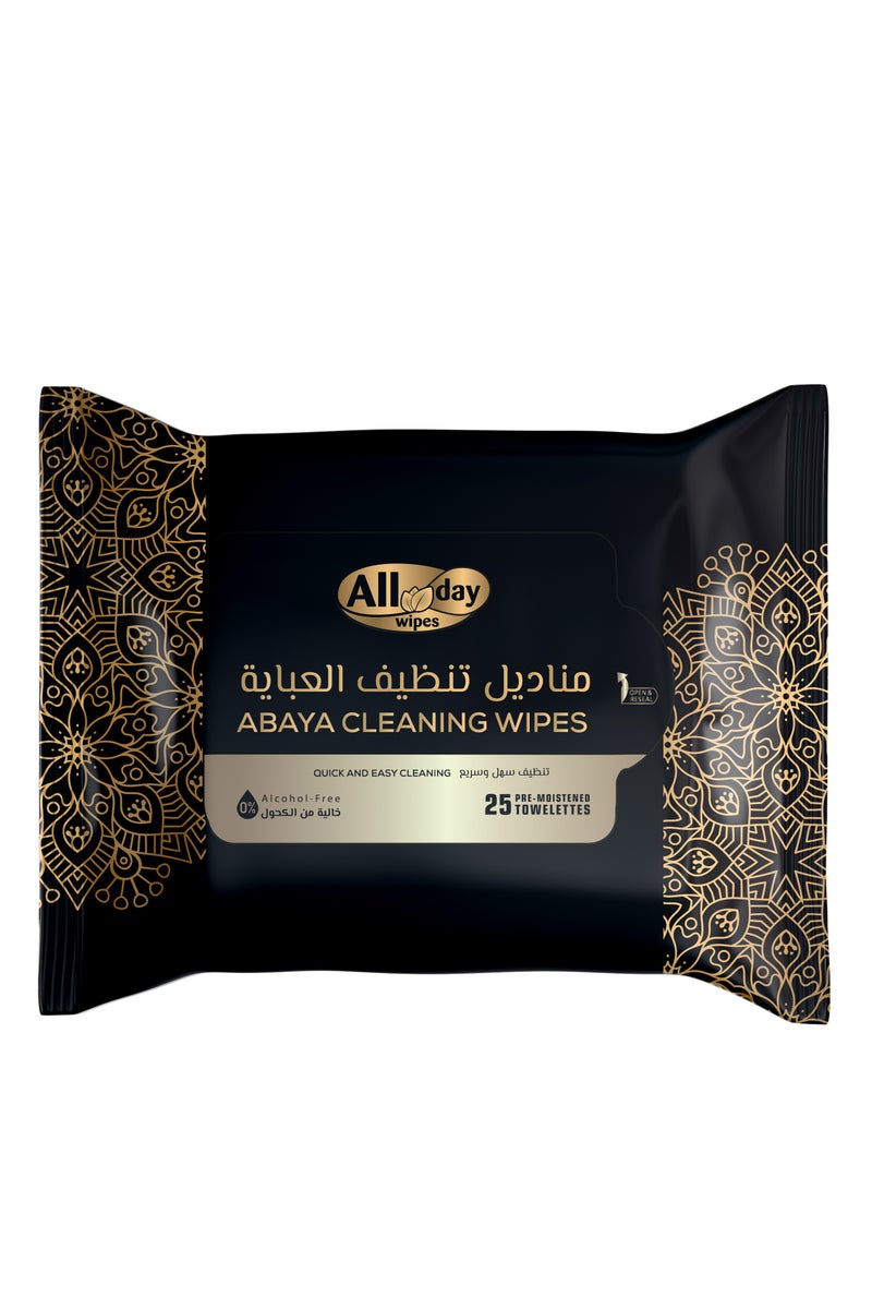 أول داي وايبس مناديل تنظيف العبايات 25 ورقة  - Image 1