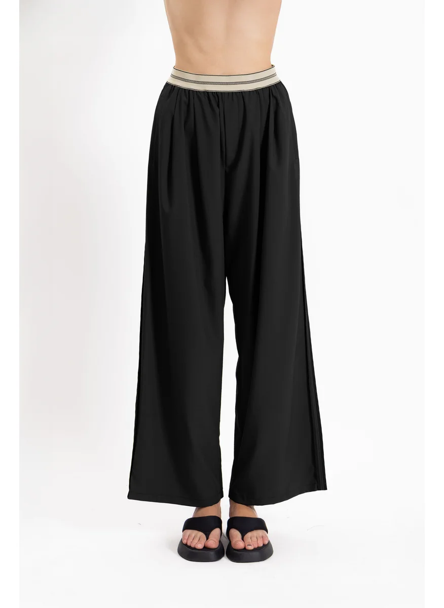 شايبس DETAILED WIDE LEG COMFORT TROUSERS