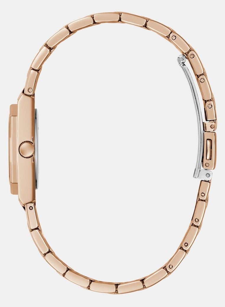 GUESS Ladies Rose Gold Tone Analog Watch - Image 2