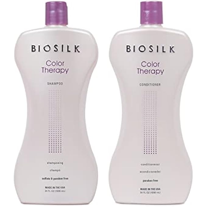 BIOSILK COLOR THERAPY SHAMPOO & CONDITIONER, 34 OZ (PACK OF 2) - Image 2
