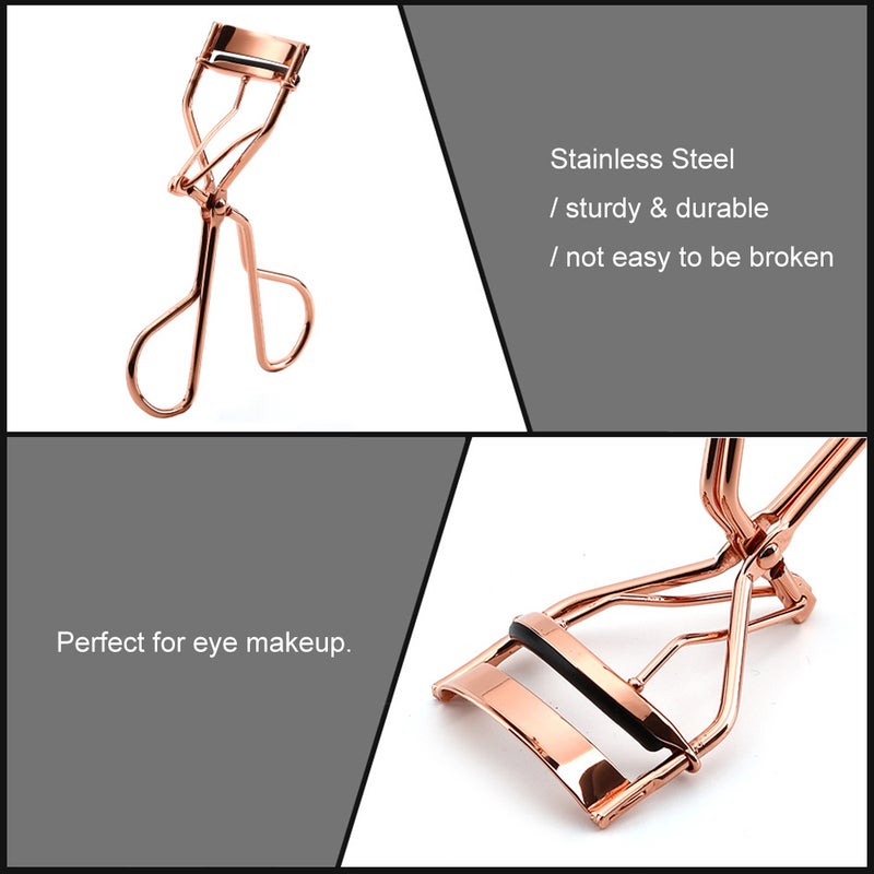 Eyelash Curler: Silver Stainless Steel, Durable, Portable Eye Lashes Curling Clip - Easy To Operate, No Eyelid Pinch, Exquisite Lash Makeup Tool for Daily Makeup, On-the-go Use - Image 4