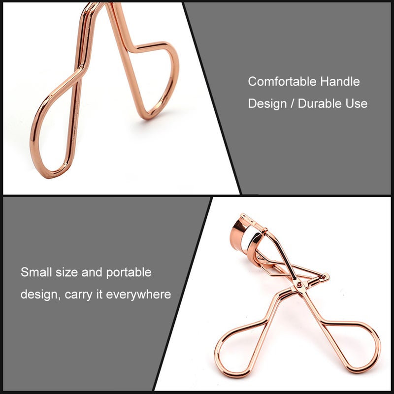 Eyelash Curler: Silver Stainless Steel, Durable, Portable Eye Lashes Curling Clip - Easy To Operate, No Eyelid Pinch, Exquisite Lash Makeup Tool for Daily Makeup, On-the-go Use - Image 3
