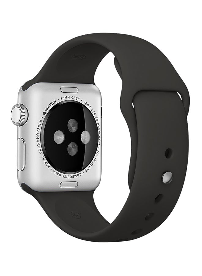 BeHello Silicone Strap For Apple Watch 38/40mm Black - Image 2
