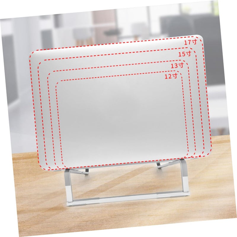 Aluminum Foldable Laptop Stand Portable Ergonomic Holder for Enhanced Airflow and Comfortable Viewing - Image 4