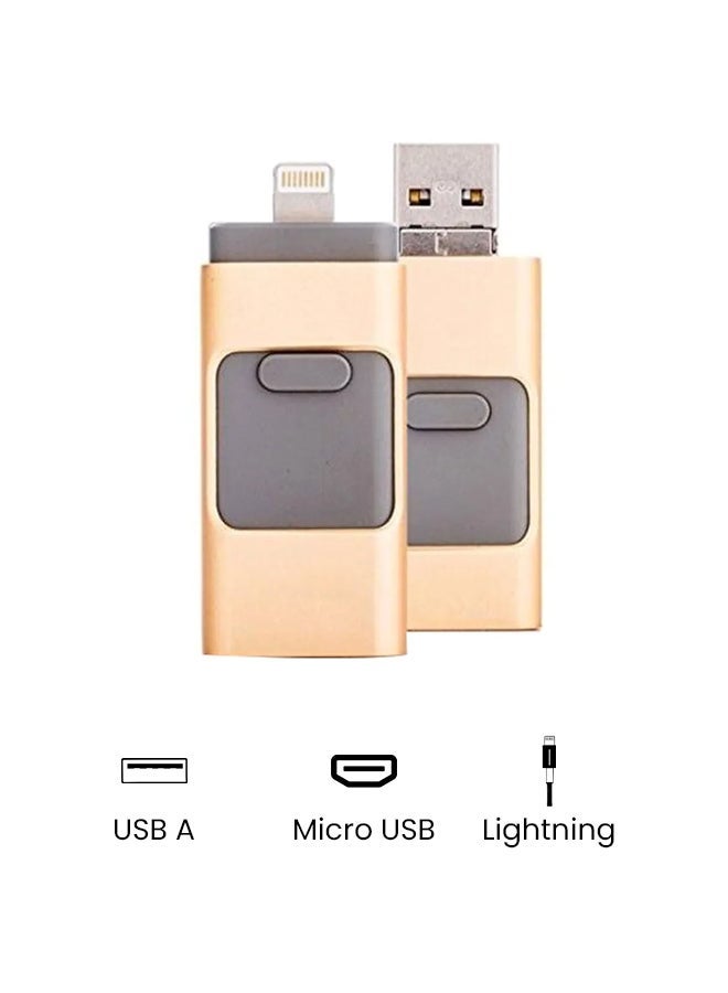 NIBEMINENT 3-In-1 OTG Flash Drive 256.0 GB 