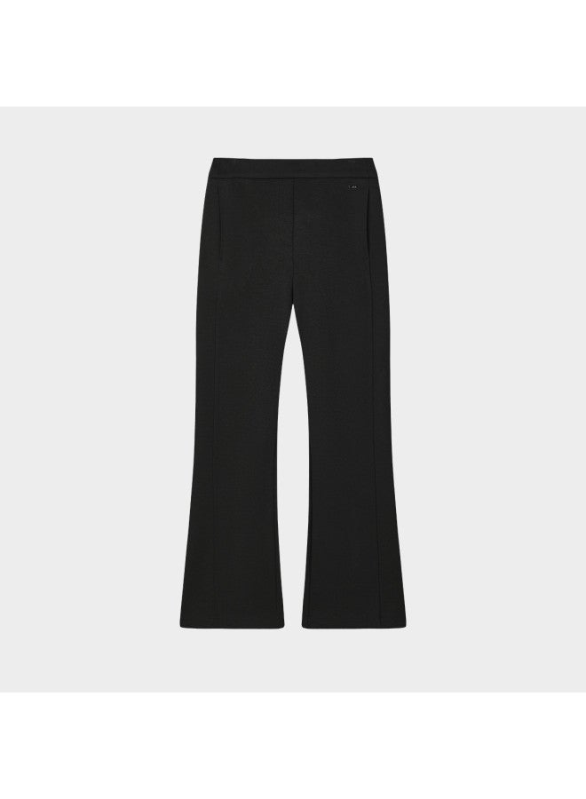FILA [Yang Mi Same Style] Women'S Casual Pants Ladies Sport Simple Loose Wide-Leg Pants Versatile Knit Trousers - Image 5