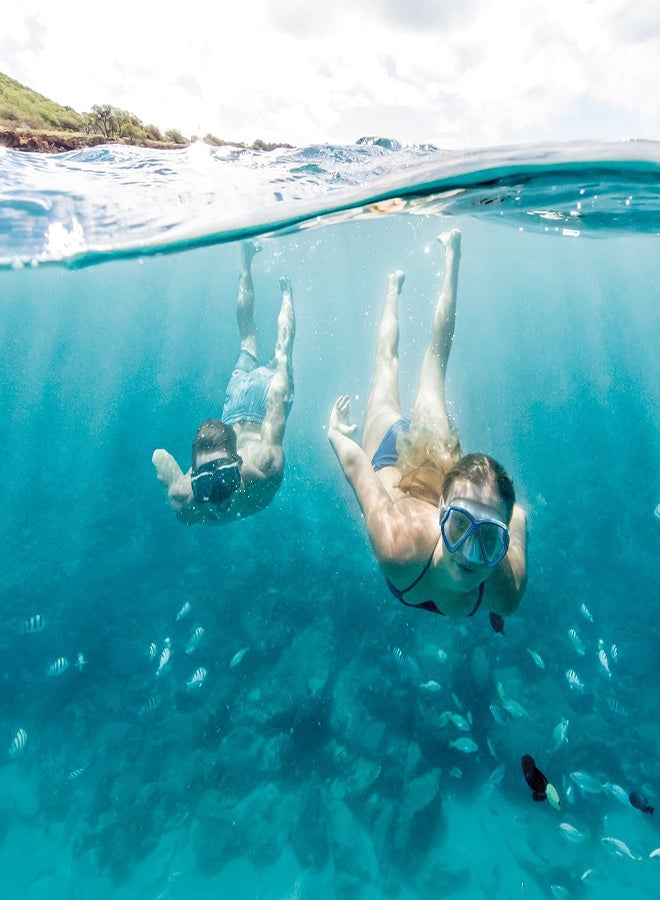 Intex Silicone Aqua Sport Swim Mask and Snorkel Set - Image 4