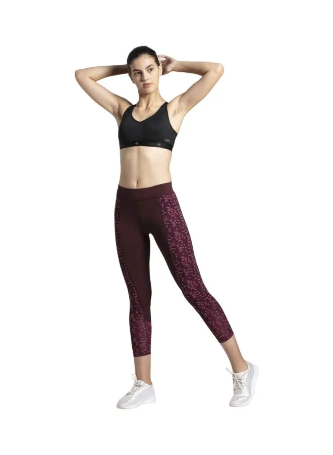 Jockey BLACK AP21 Women Wire free Padded Tactile Nylon Elastane Stretch Full Coverage Optional Cross Back Styling Sports Bra with Stay Dry Treatment for Women | Best Price UAE