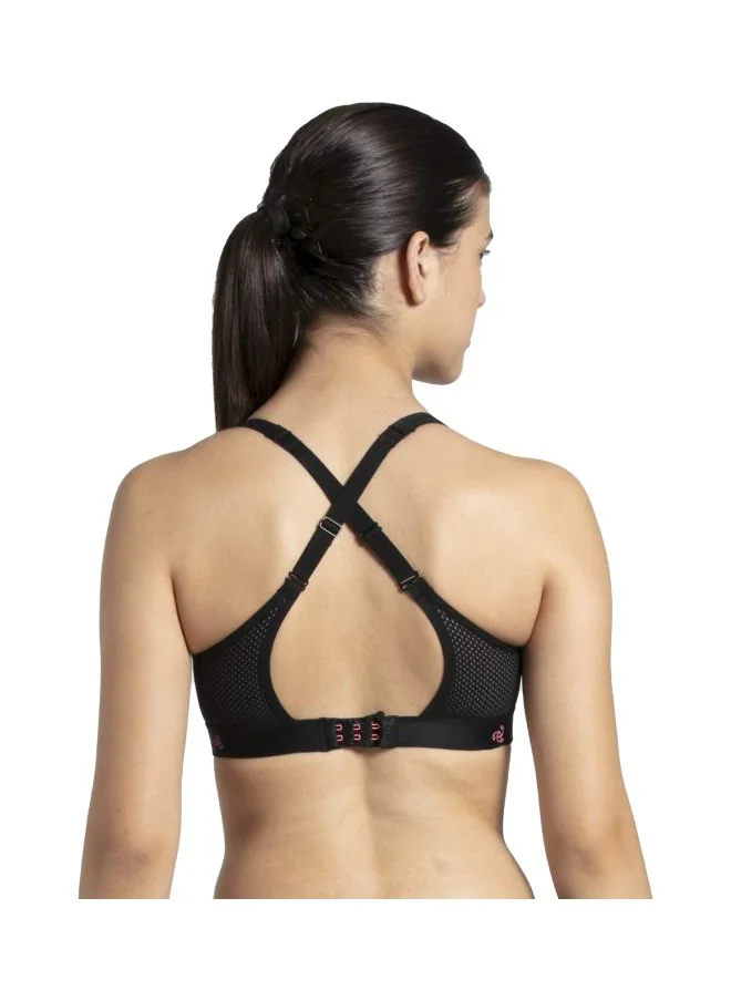 جوكي Jockey AP21 Women Wire free Padded Tactile Nylon Elastane Stretch Full Coverage Optional Cross Back Styling Sports Bra with Stay Dry Treatment