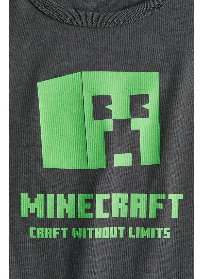 H&M Printed cotton T-shirt