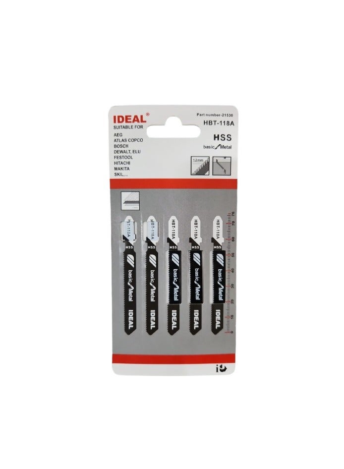 ايديال Jig Saw Blade HBT-118A HSS