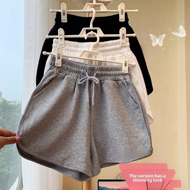 Summer 2024 Korean High-Waist Shorts for Women Black  - Image 2