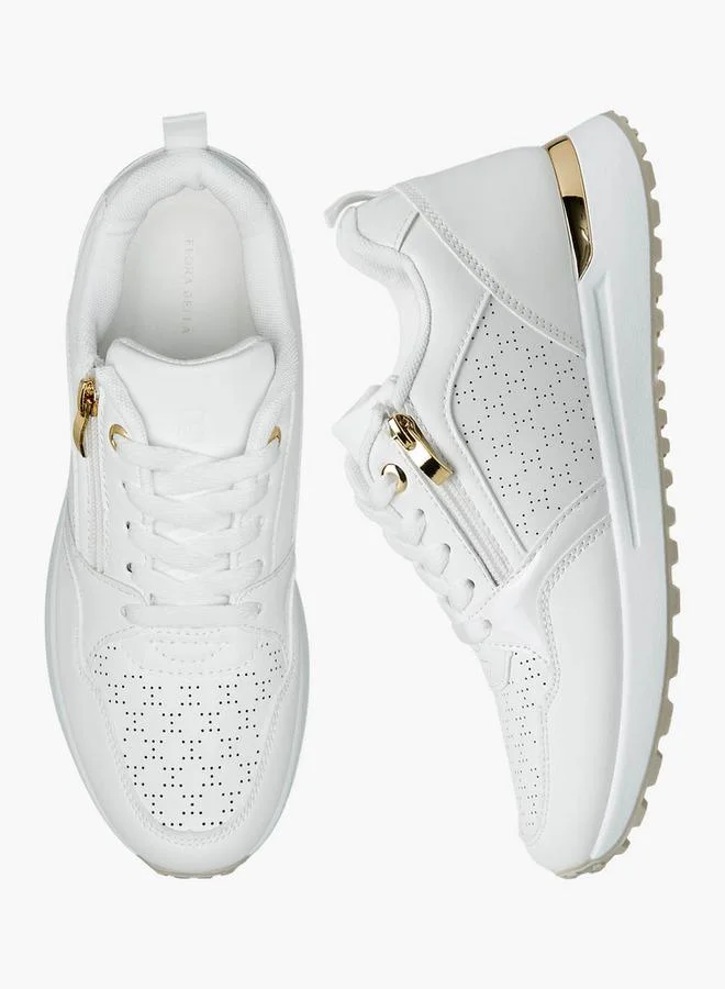 Flora Bella Women Lace-Up Sneakers