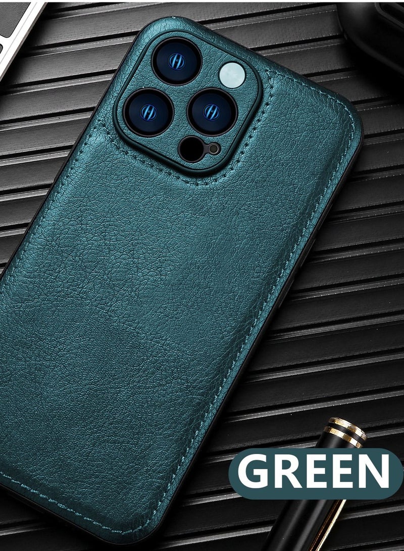 Suteni Back Cover Leather Camera Protective Mobile Phone Case for iPhone - Image 2