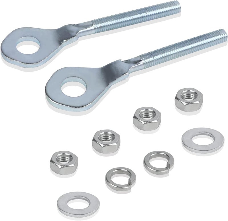 FLYPIG 0.4" 12MM Chain Wheel Axle Adjusters Tensioner for 50CC 70CC 90CC 110CC 125CC CRF70 CT70 XL75 XR50 XR70 XR80 XR100 Dirt Bike 4 Wheeler Taotao Chain Axle Adjuster - Image 1