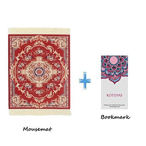 kotoyas Persian Style Carpet Mouse Pad, Several Images (Red Passion) - Image 2
