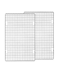 Tebery Tebery 2 Pack Heavy-Duty Wire Cooking Rack Baking Racks Fits Half Sheet Pan, Nonstick Baking & Cooling Grid for Roasting, Cooking, Grilling, Drying - 16" x 10"  - Image 1