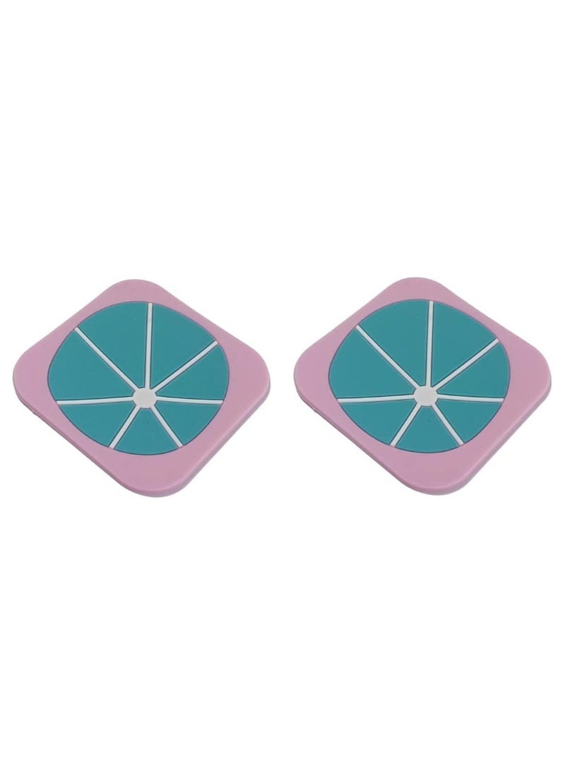 Generic Coaster made of high-quality silicone in different shapes and colors  - Image 2