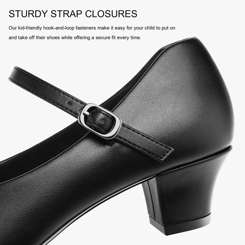 Stelle 1.5" Character Shoes for Women Dance Shoes Stylish Ankle Strap for Ballroom Salsa Tango Flamenco Latin(Black,8MW) - Image 4