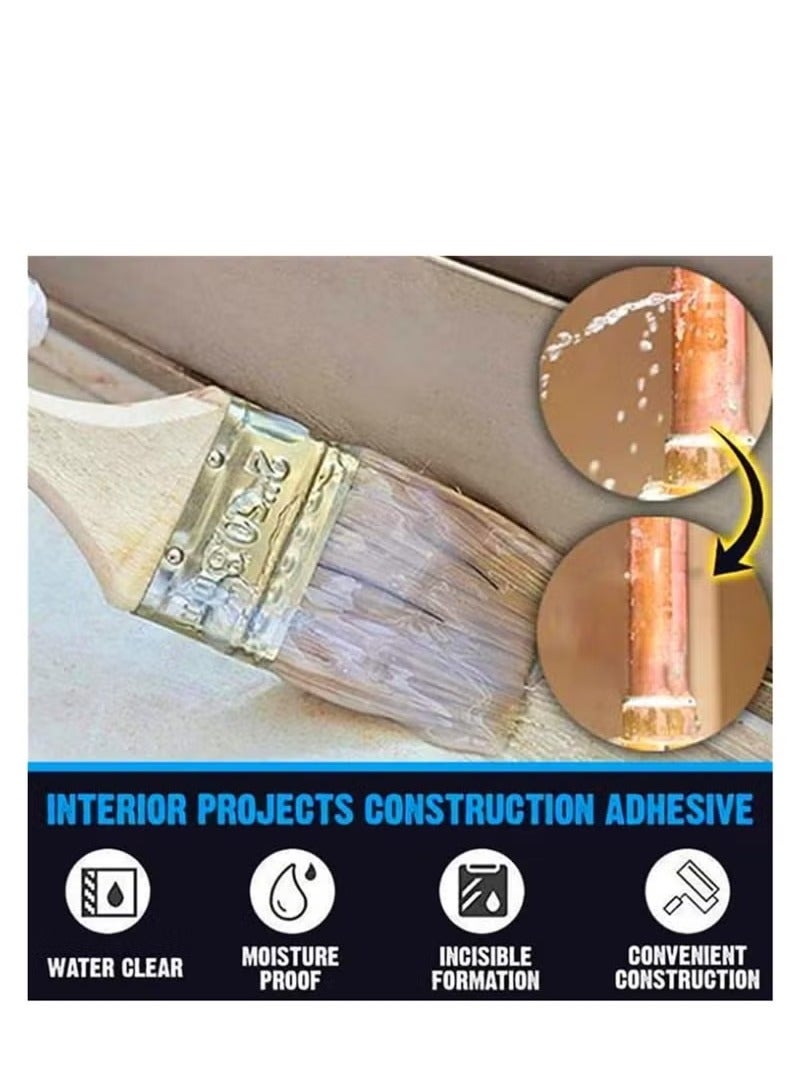 Invisible Waterproof Agent, Insulating Sealant Anti-Leakage Agent,Waterproof Insulating Sealant,Super Strong Bonding Sealant Invisible Waterproof Anti-Leakage Agent 300ml - Image 5