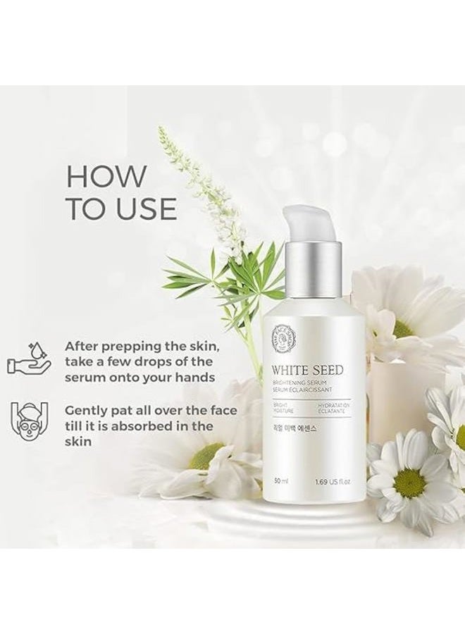 THEFACESHOP سيروم وايت سيد لتفتيح البشرة | تفتيح عميق للبشرة، تعزيز الترطيب وتقليل المسام | تحسين نسيج البشرة ووضوحها، تقليل البهتان، 1.69 أونصة سائلة - Image 4